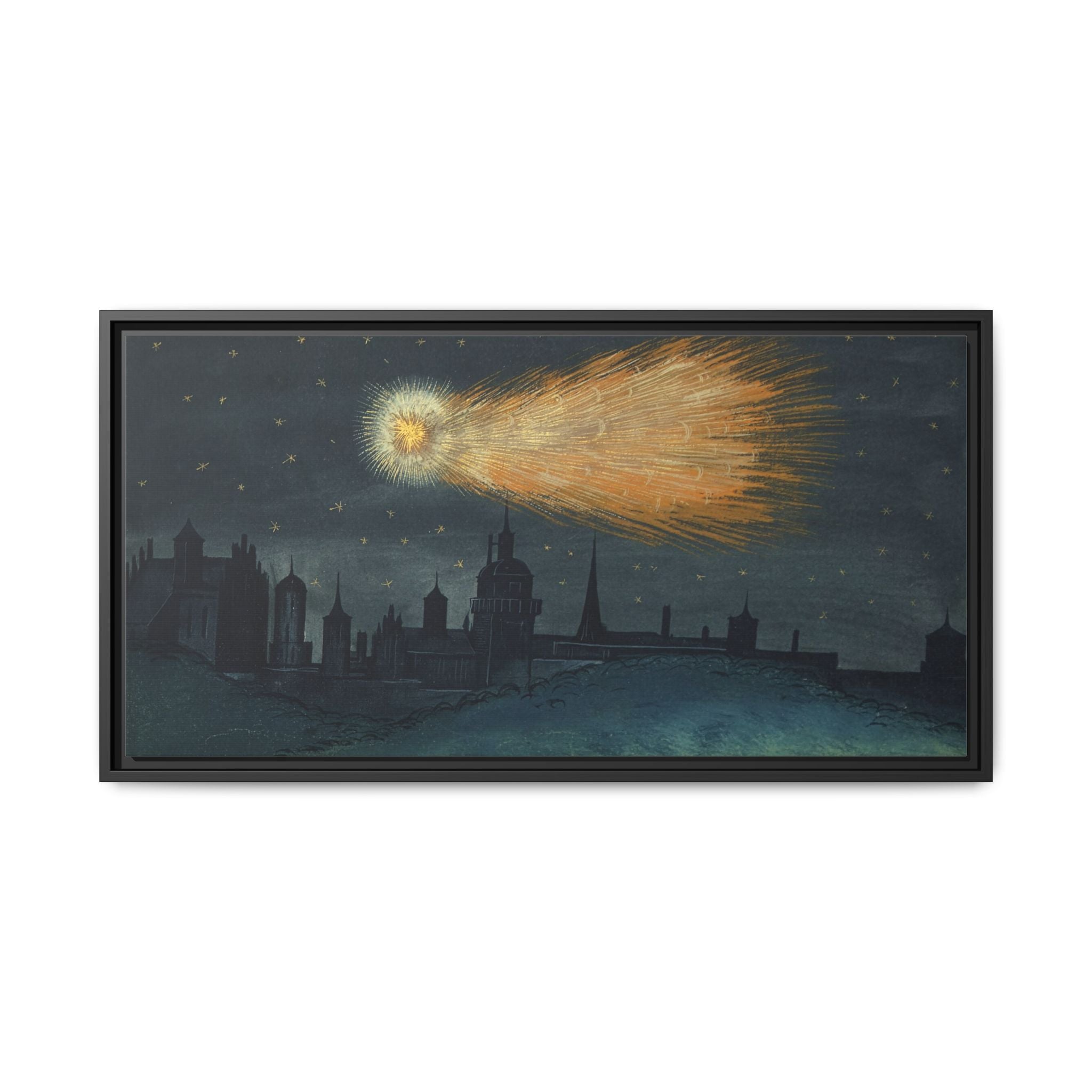 Comet Over Germany 1401AD
