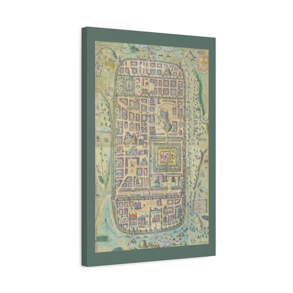 Jerusalem in the Time of Christ Canvas Print