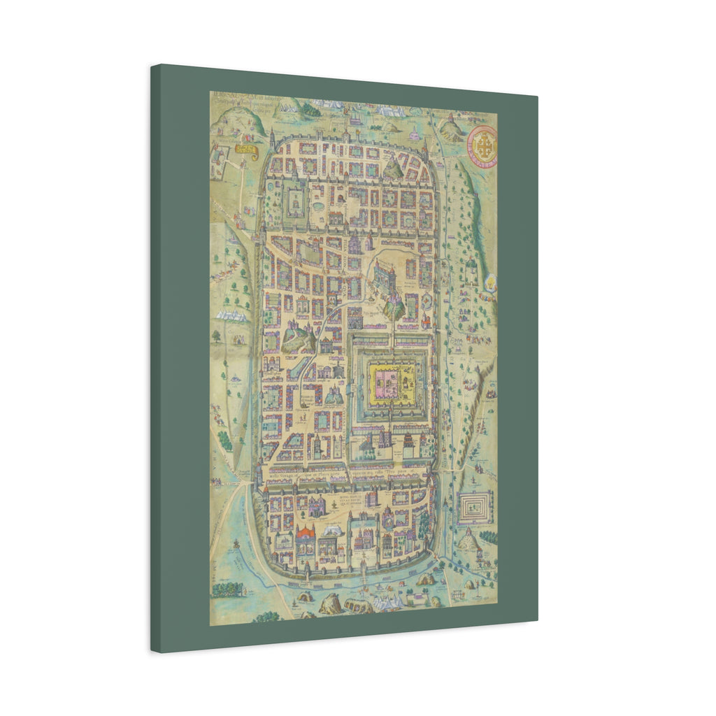 Jerusalem in the Time of Christ Canvas Print