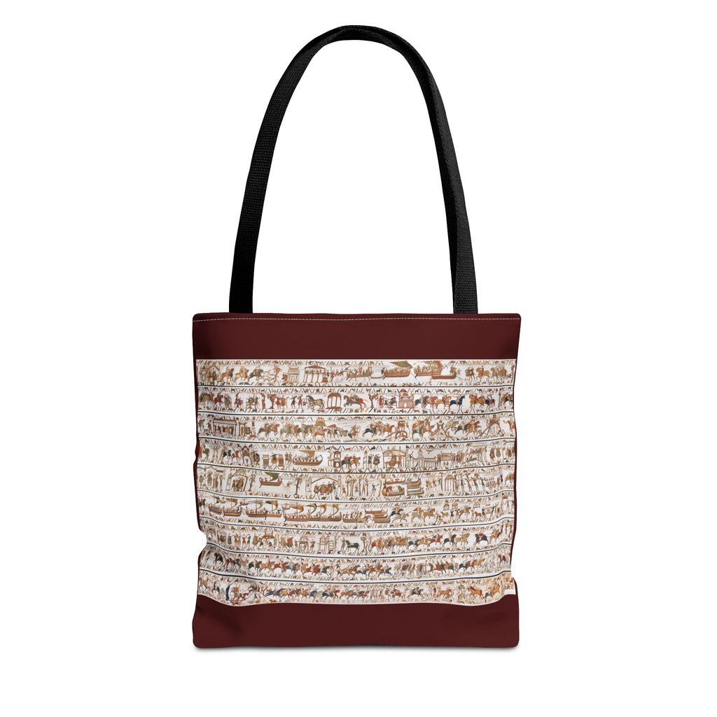 Bayeux Tapestry in One Image Tote Bag | Medieval History Illustration