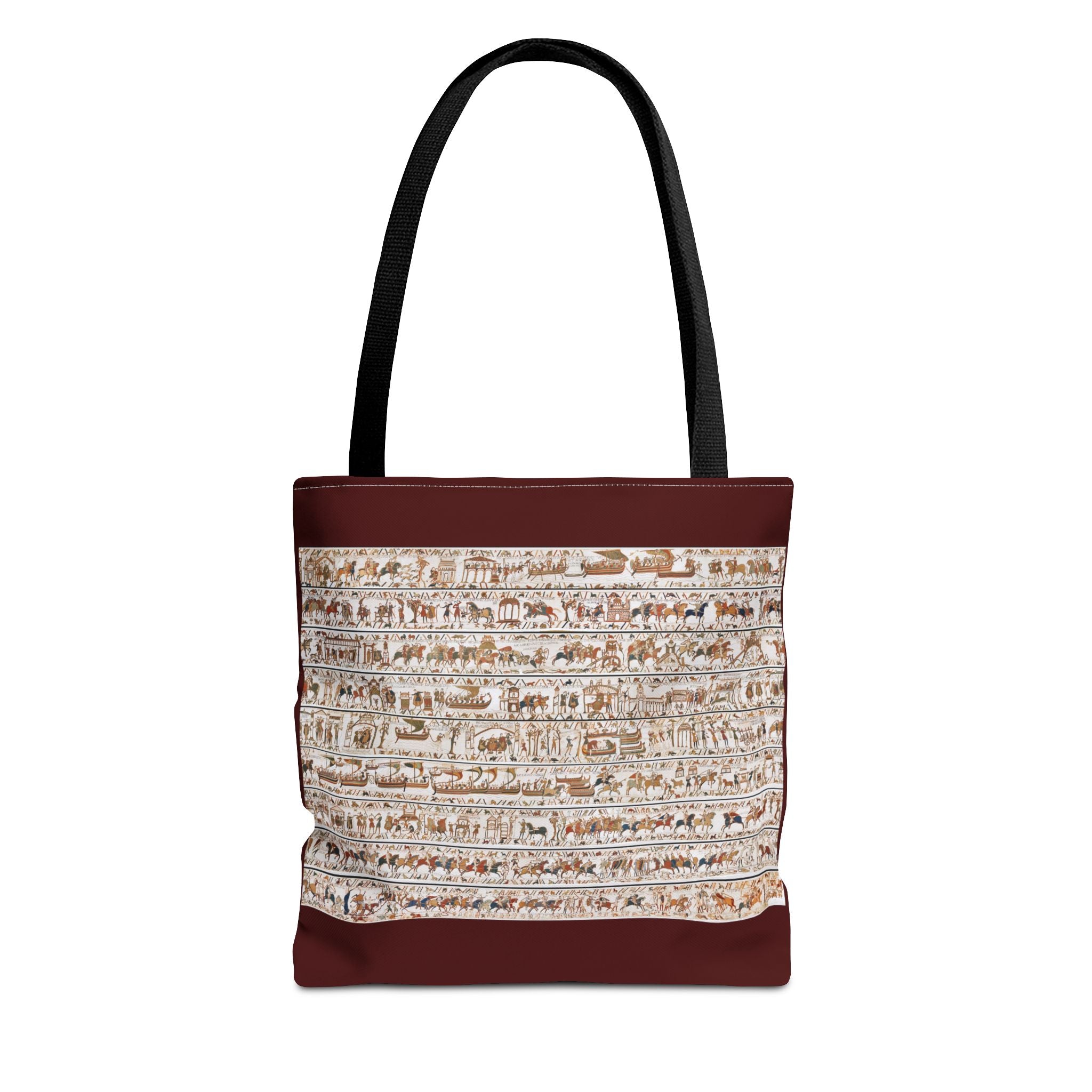 Bayeux Tapestry in One Image Tote Bag | Medieval History Illustration