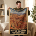 Bryce Canyon Woven Wall Tapestry — National Park Scenic Home Decor