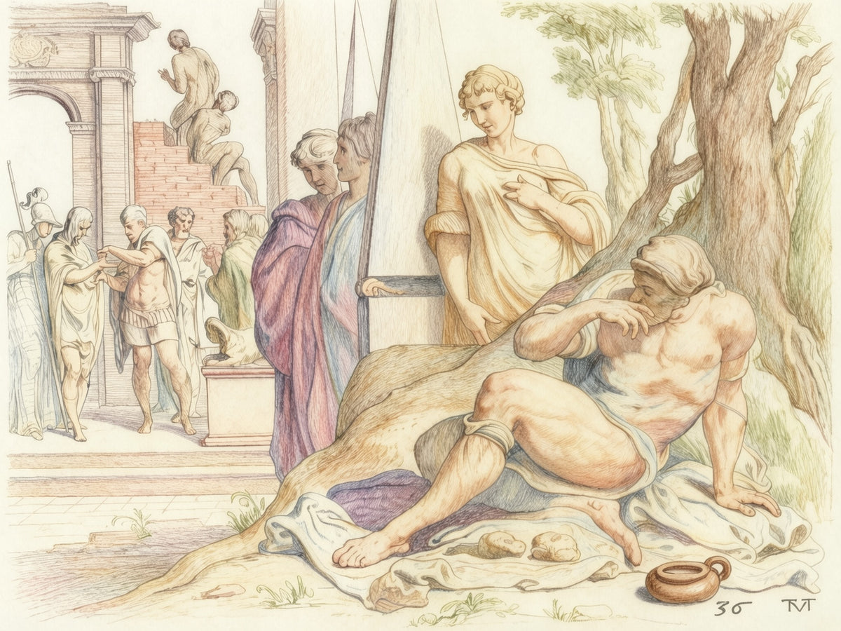The Odyssey Collage Matte Canvas