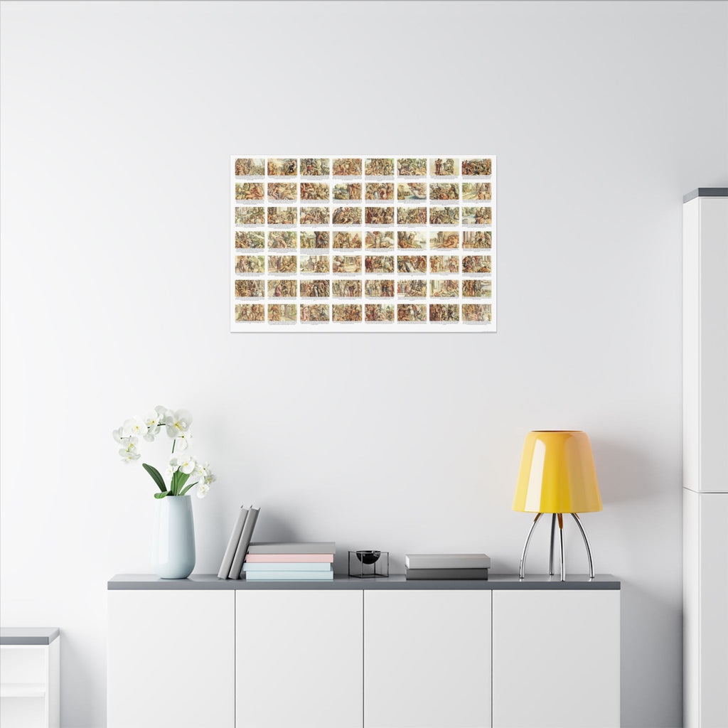 The Odyssey Collage Matte Canvas