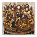 Medieval Pentecost Art Matte Canvas