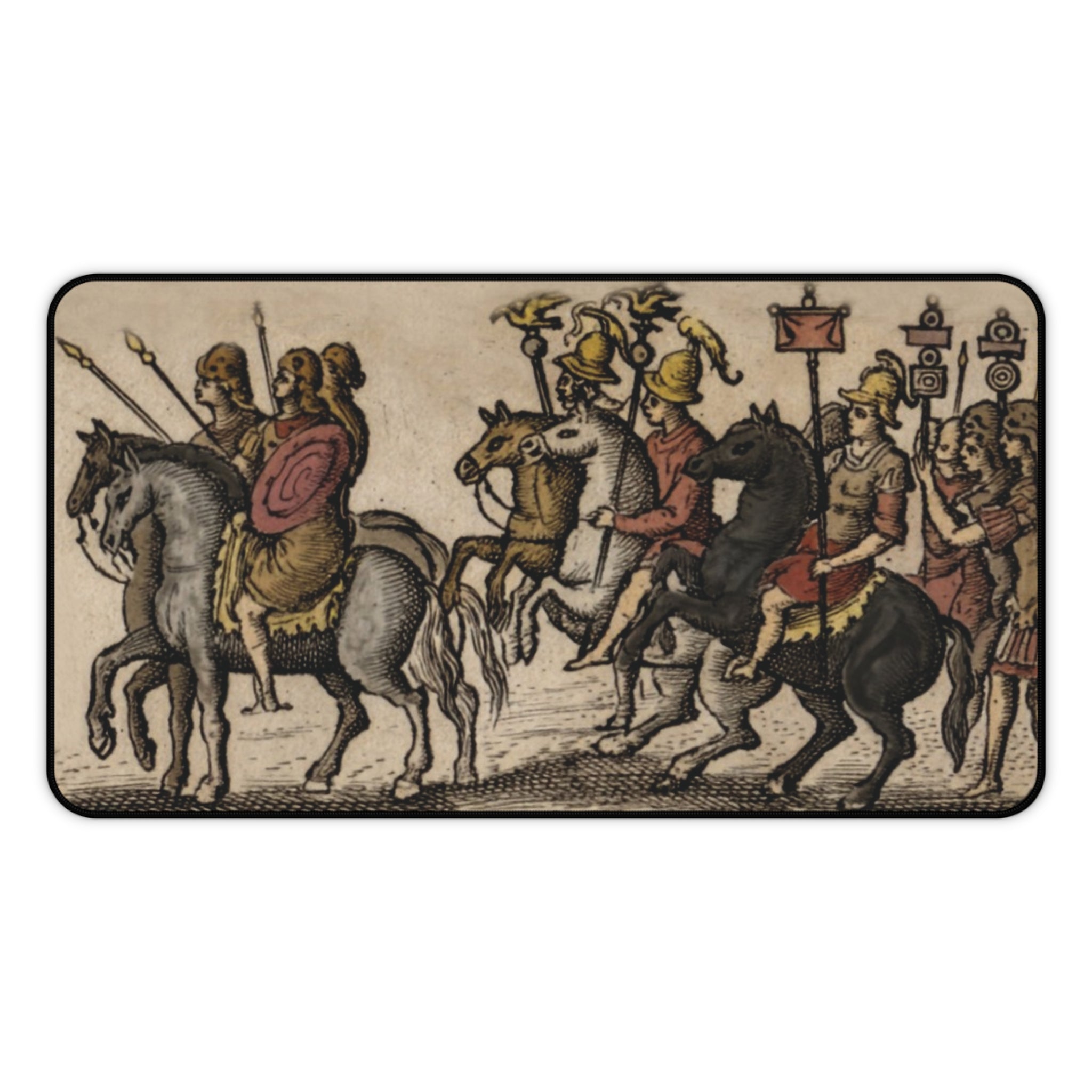 Ancient Roman Triumph Procession Desk Mat | Classical Roman Art Mouse Pad