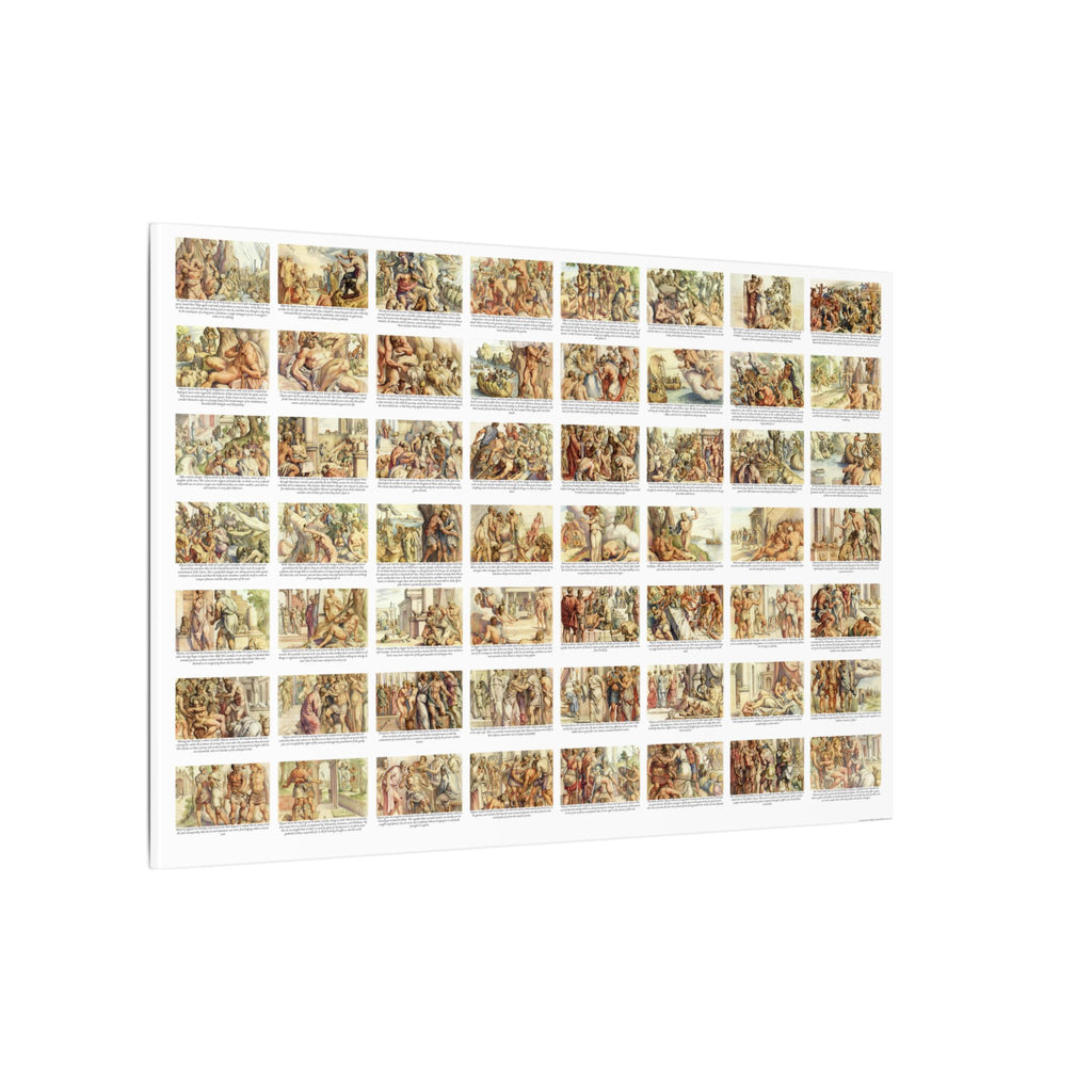 The Odyssey Collage Matte Canvas