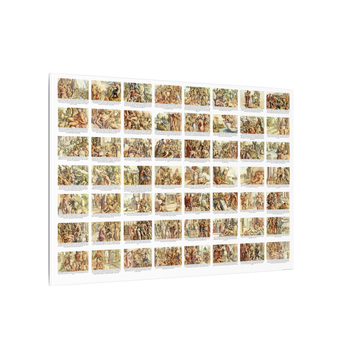 The Odyssey Collage Matte Canvas