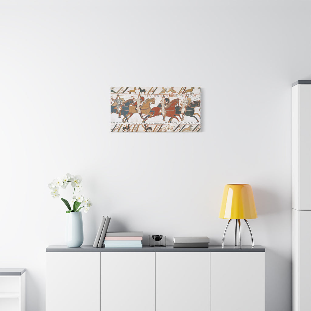 Bayeux Tapestry Cavalry Charge Canvas