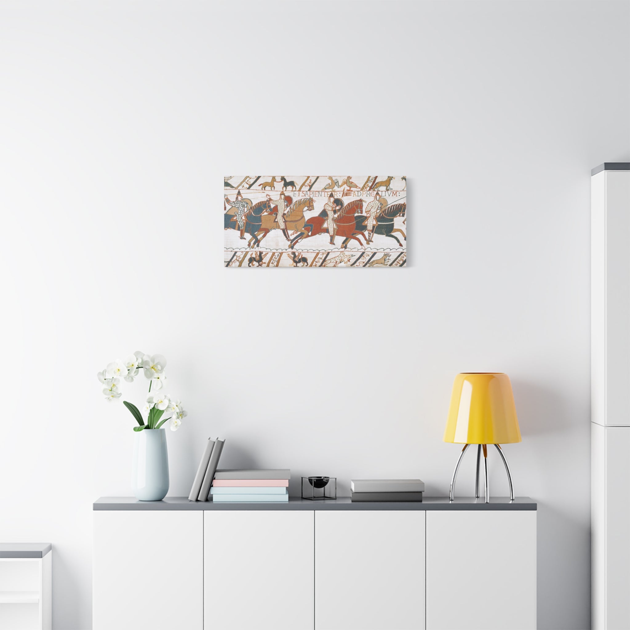 Bayeux Tapestry Cavalry Charge Canvas