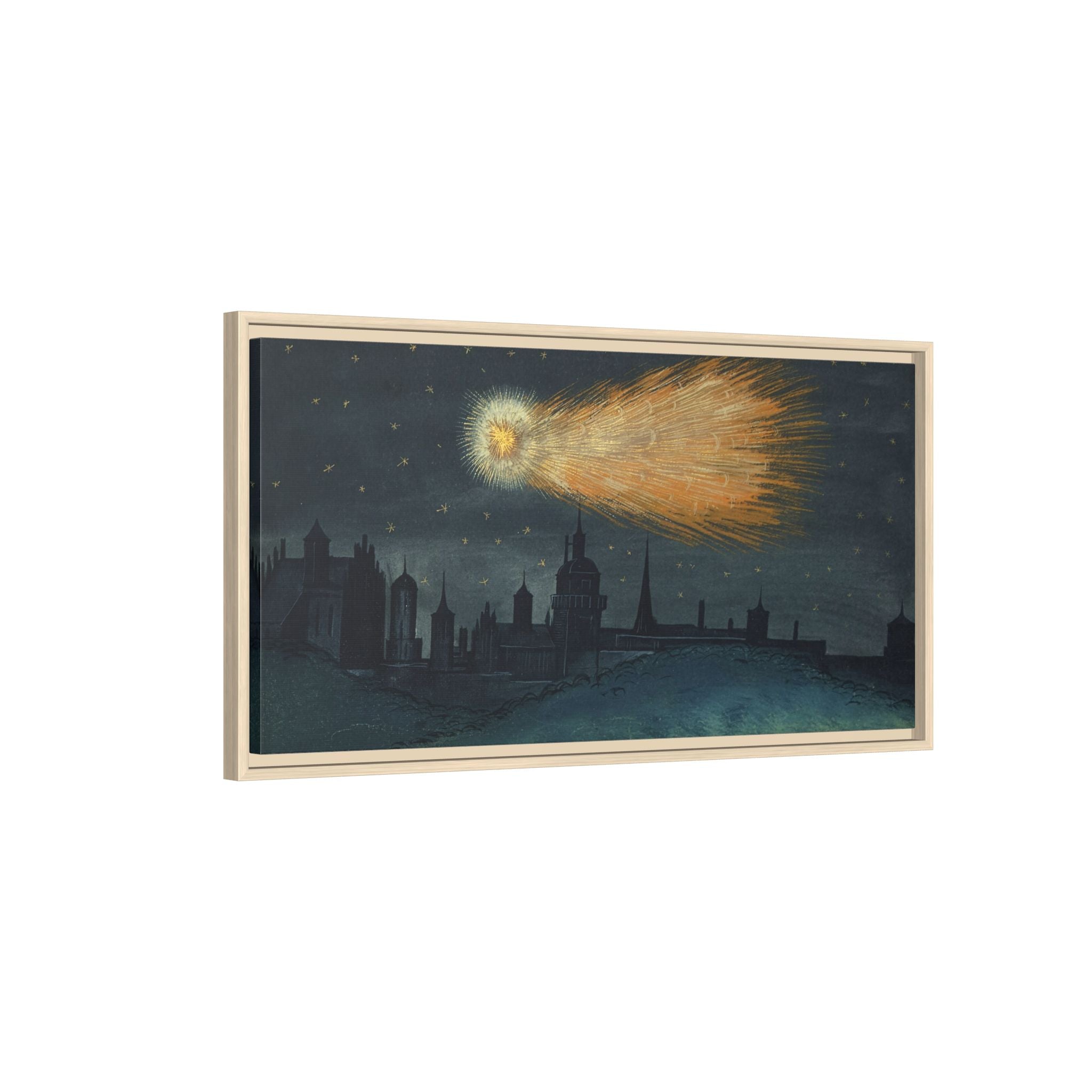 Comet Over Germany 1401AD