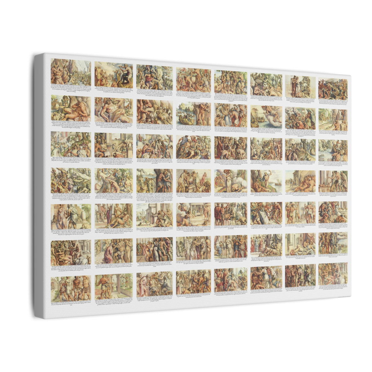 The Odyssey Collage Matte Canvas