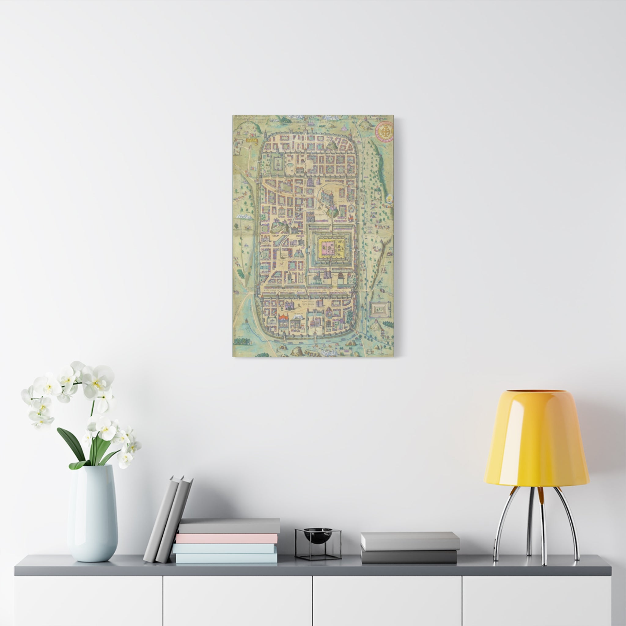Jerusalem in the Time of Christ Canvas Print