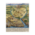 City of Troy Historic Map Jigsaw Puzzle — Vintage Cartography 110/252/520-Piece