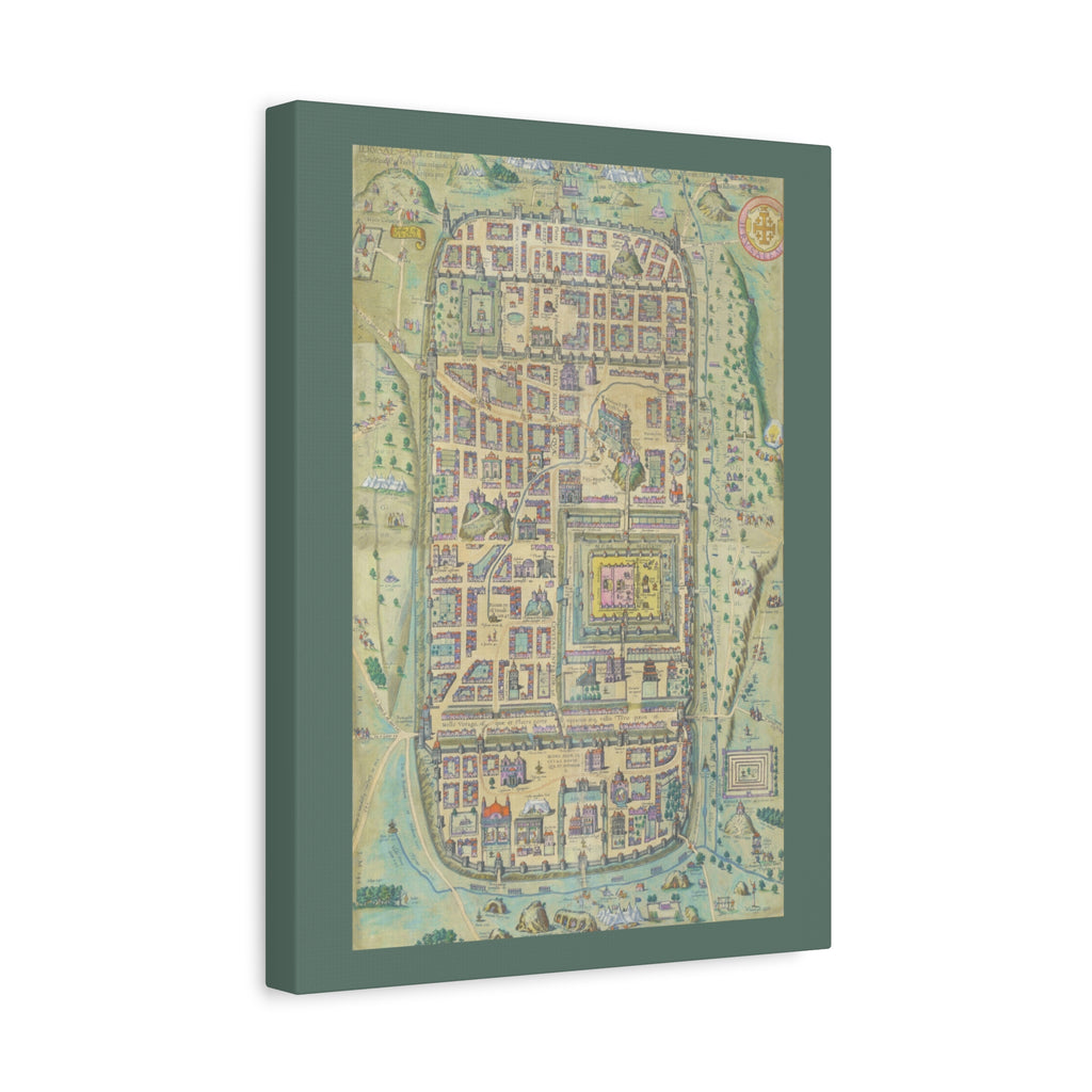 Jerusalem in the Time of Christ Canvas Print
