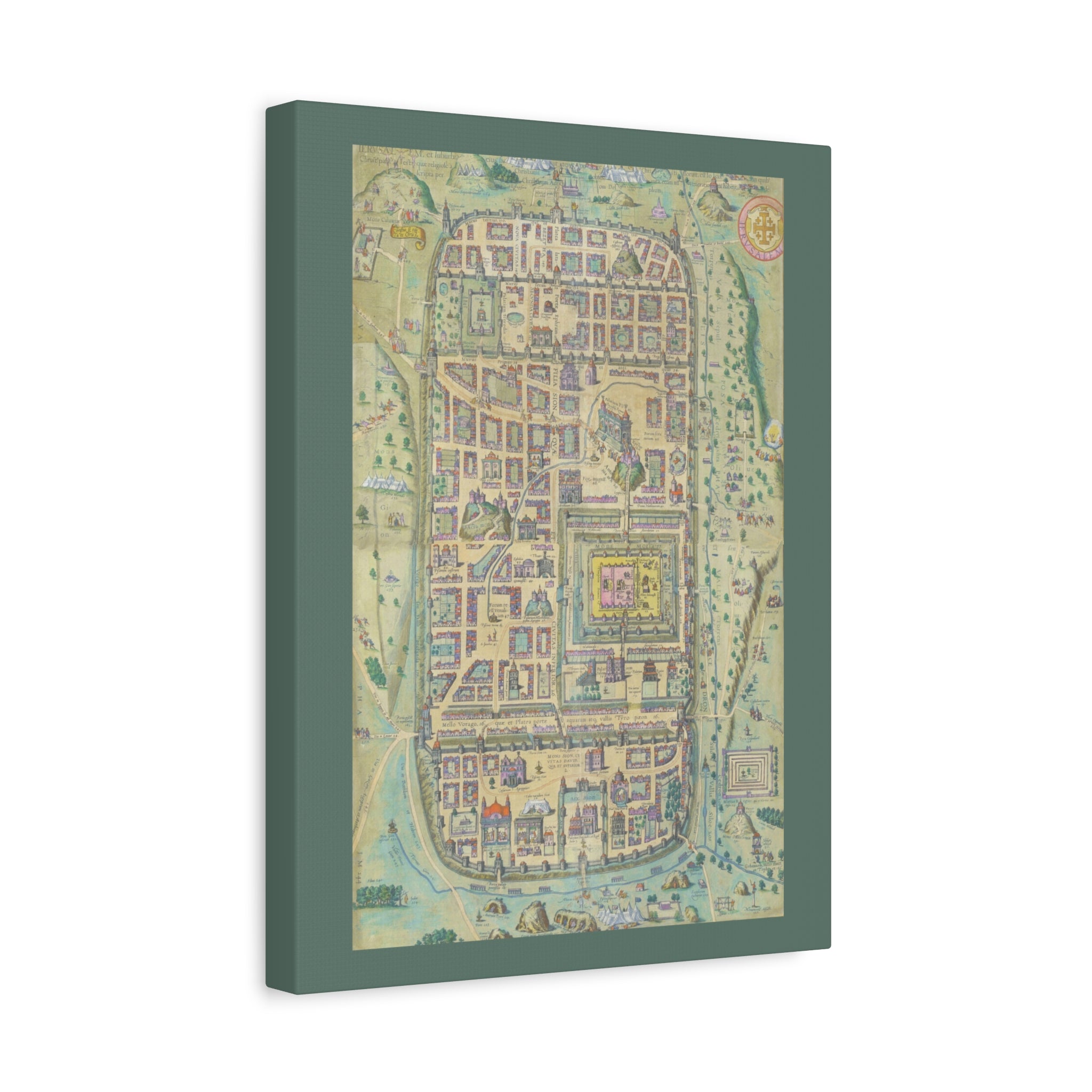 Jerusalem in the Time of Christ Canvas Print