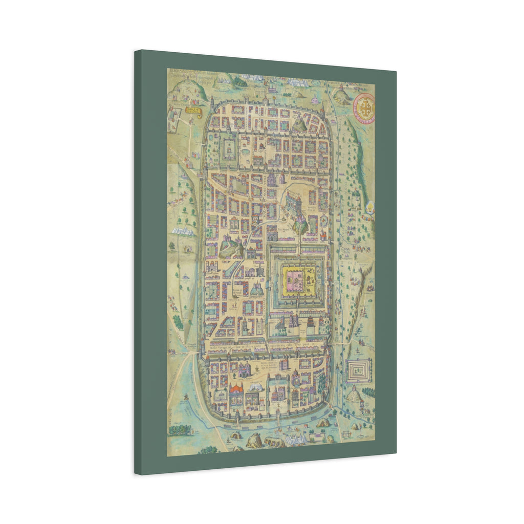 Jerusalem in the Time of Christ Canvas Print