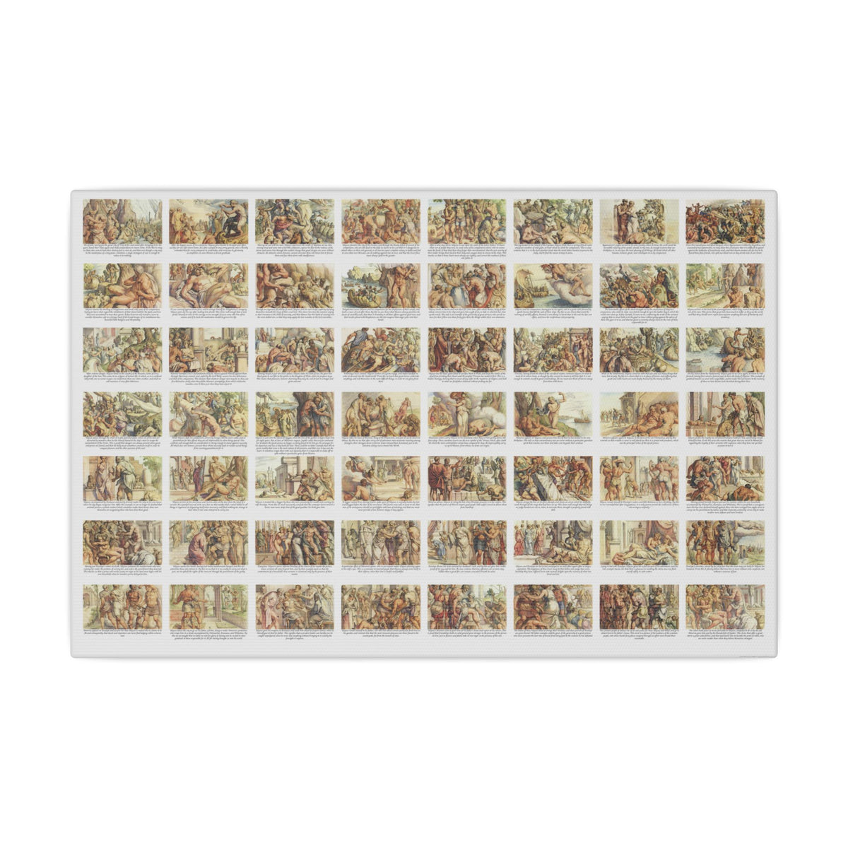 The Odyssey Collage Matte Canvas