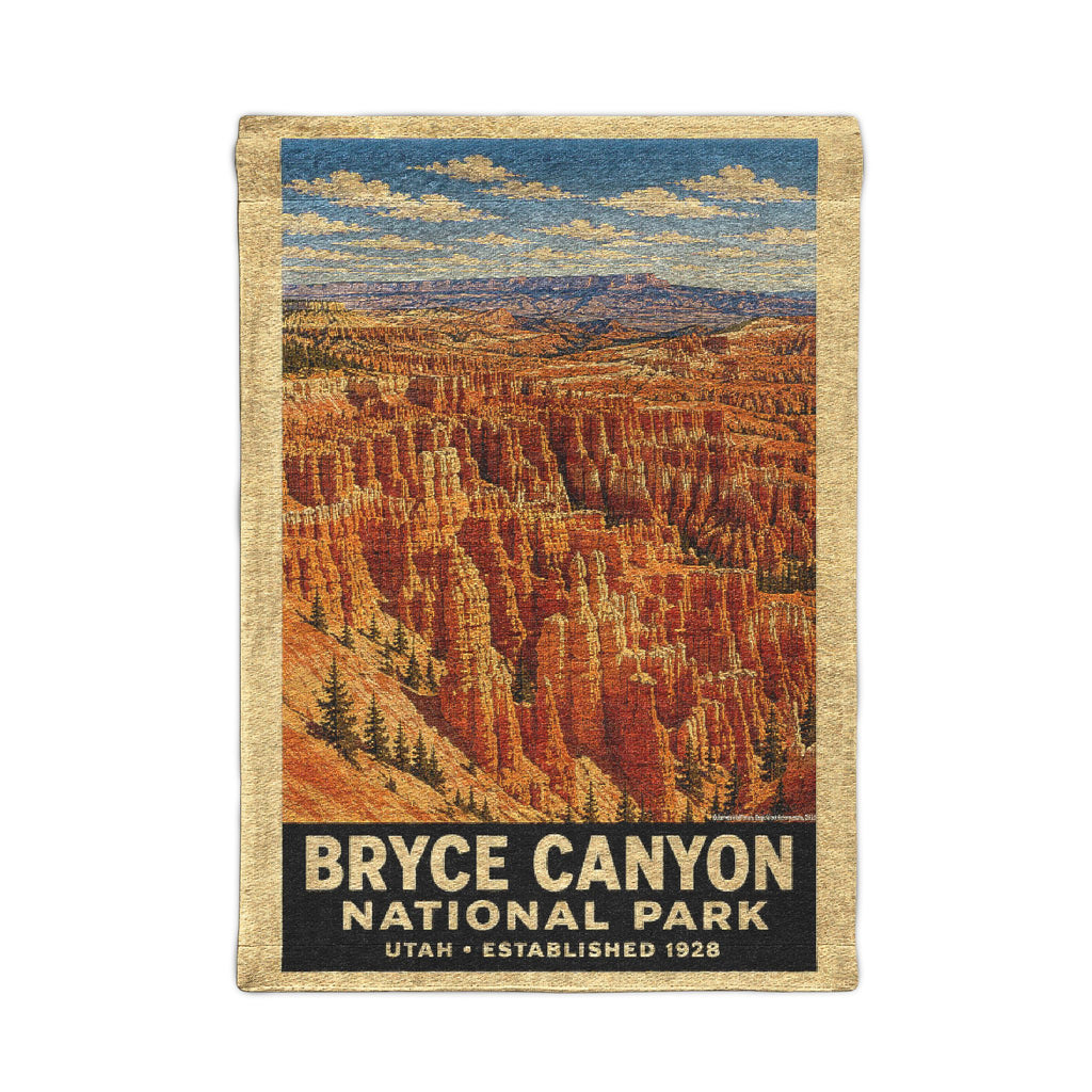 Bryce Canyon Woven Wall Tapestry — National Park Scenic Home Decor