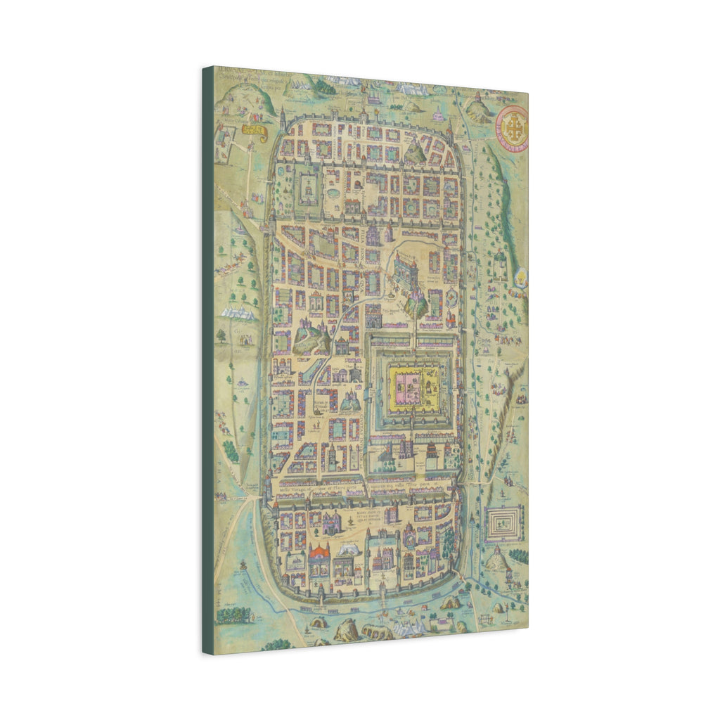 Jerusalem in the Time of Christ Canvas Print