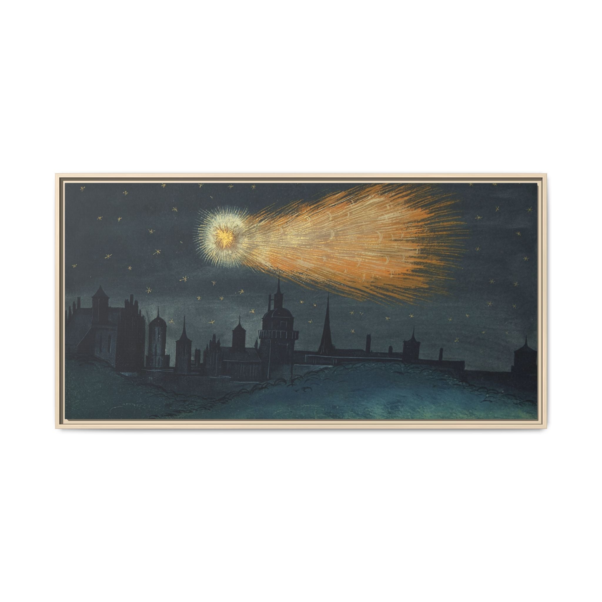 Comet Over Germany 1401AD