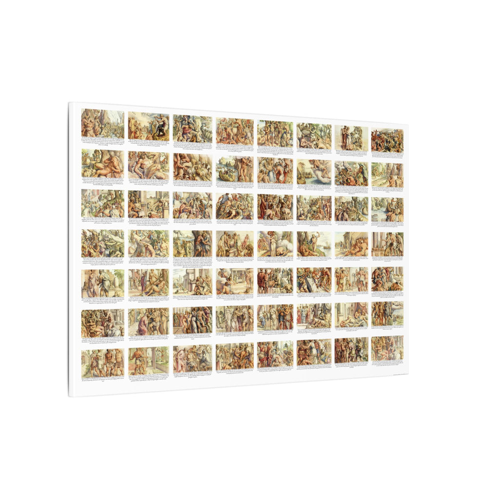 The Odyssey Collage Matte Canvas