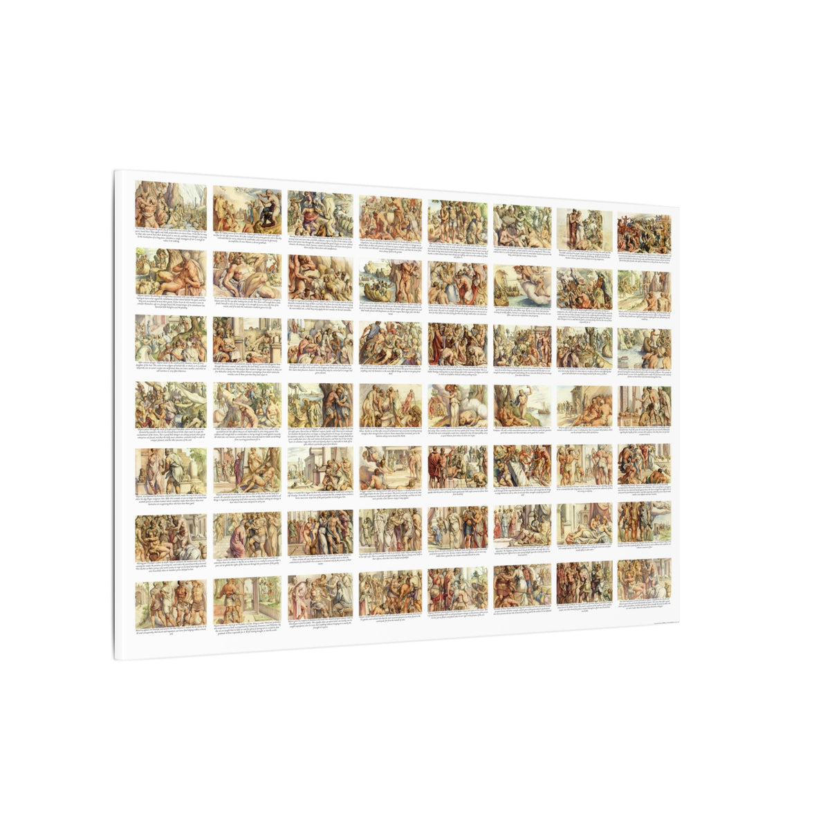 The Odyssey Collage Matte Canvas
