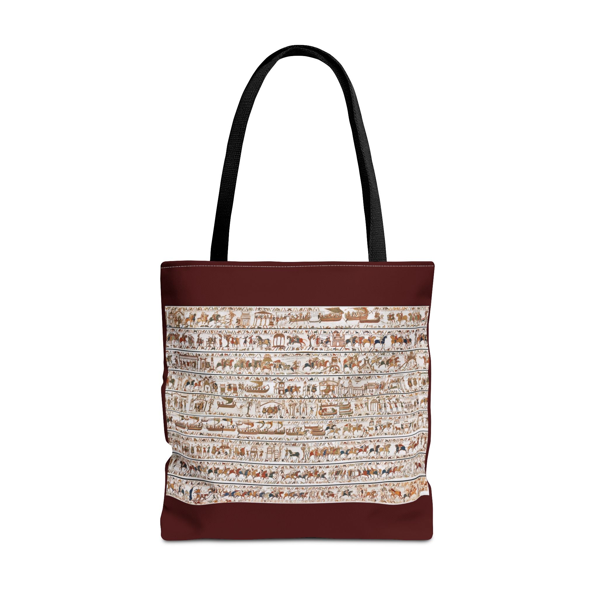 Bayeux Tapestry in One Image Tote Bag | Medieval History Illustration