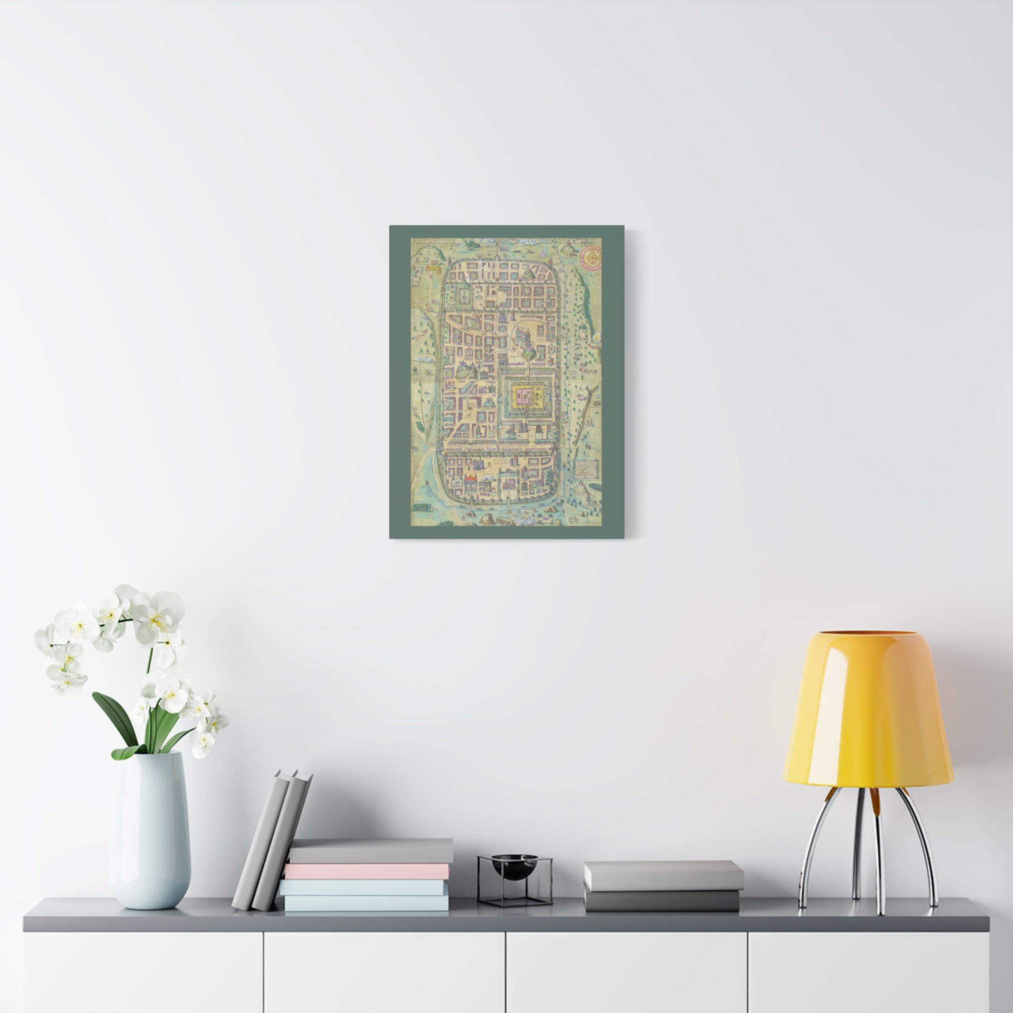 Jerusalem in the Time of Christ Canvas Print