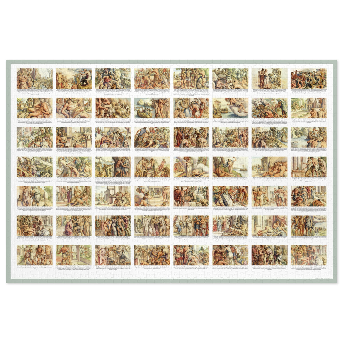 The Odyssey Collage Jigsaw Puzzle