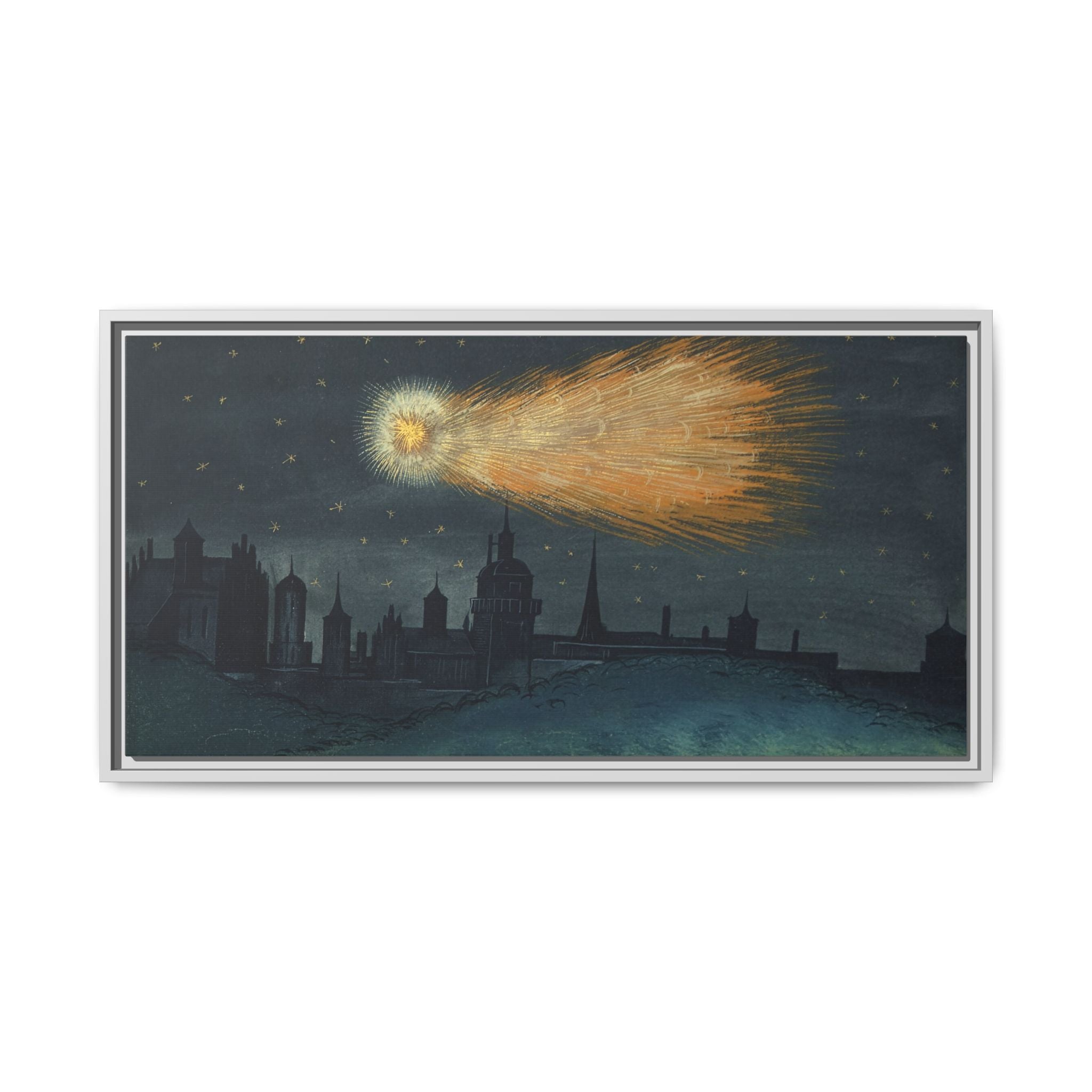Comet Over Germany 1401AD
