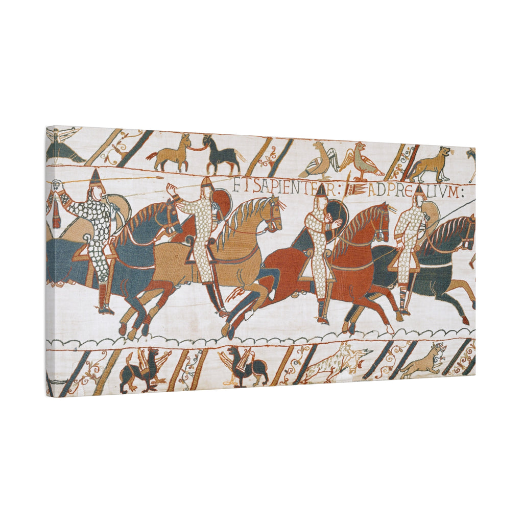 Bayeux Tapestry Cavalry Charge Canvas