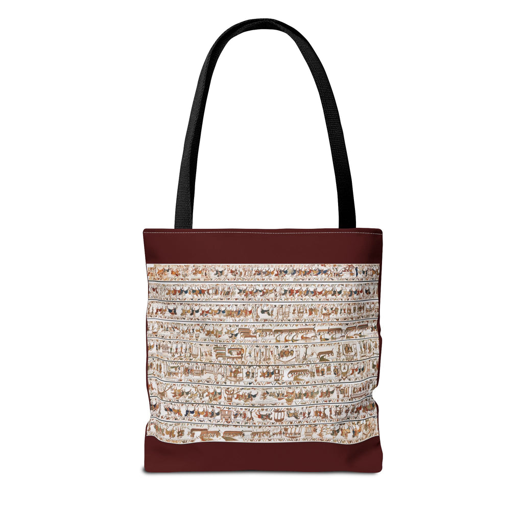 Bayeux Tapestry in One Image Tote Bag | Medieval History Illustration