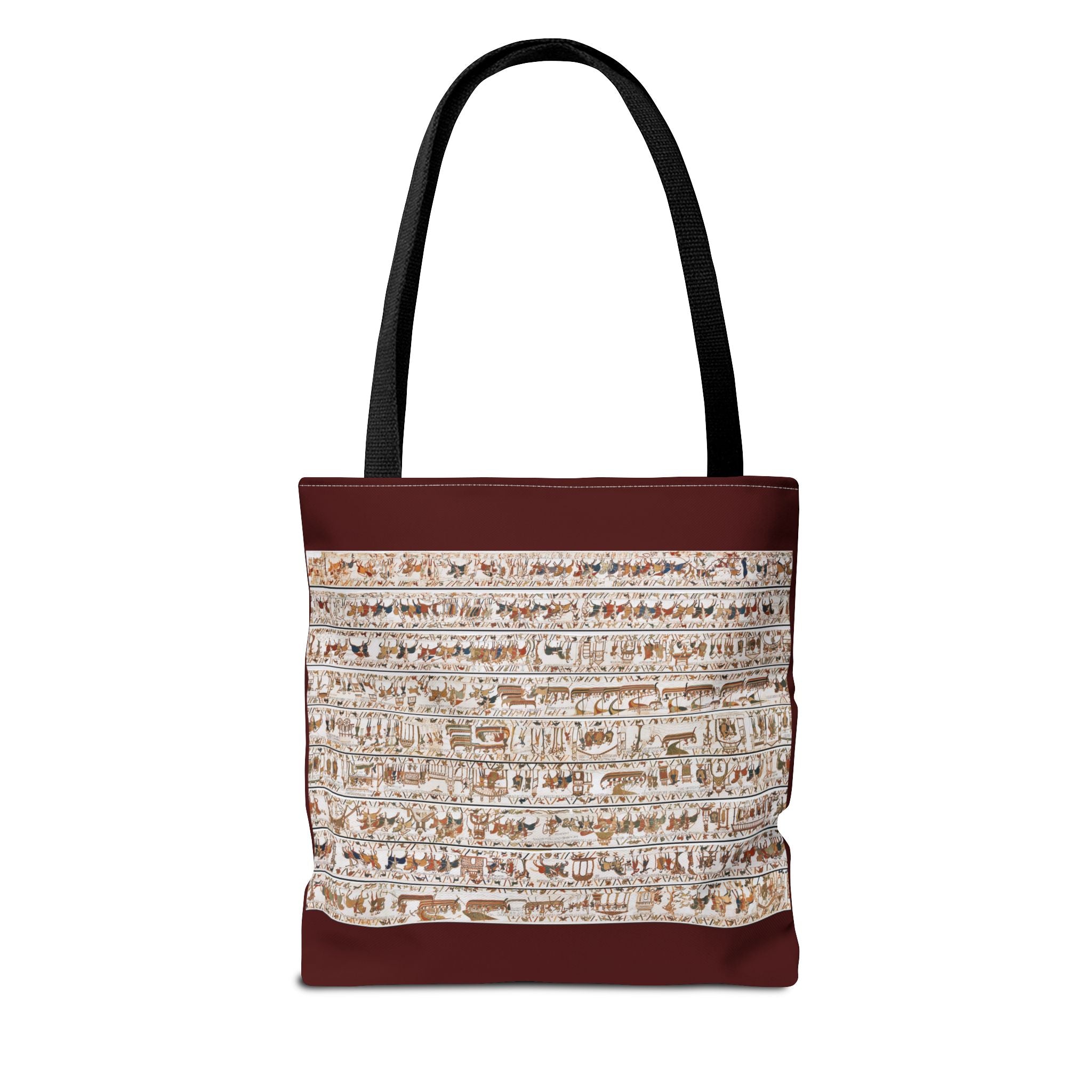 Bayeux Tapestry in One Image Tote Bag | Medieval History Illustration