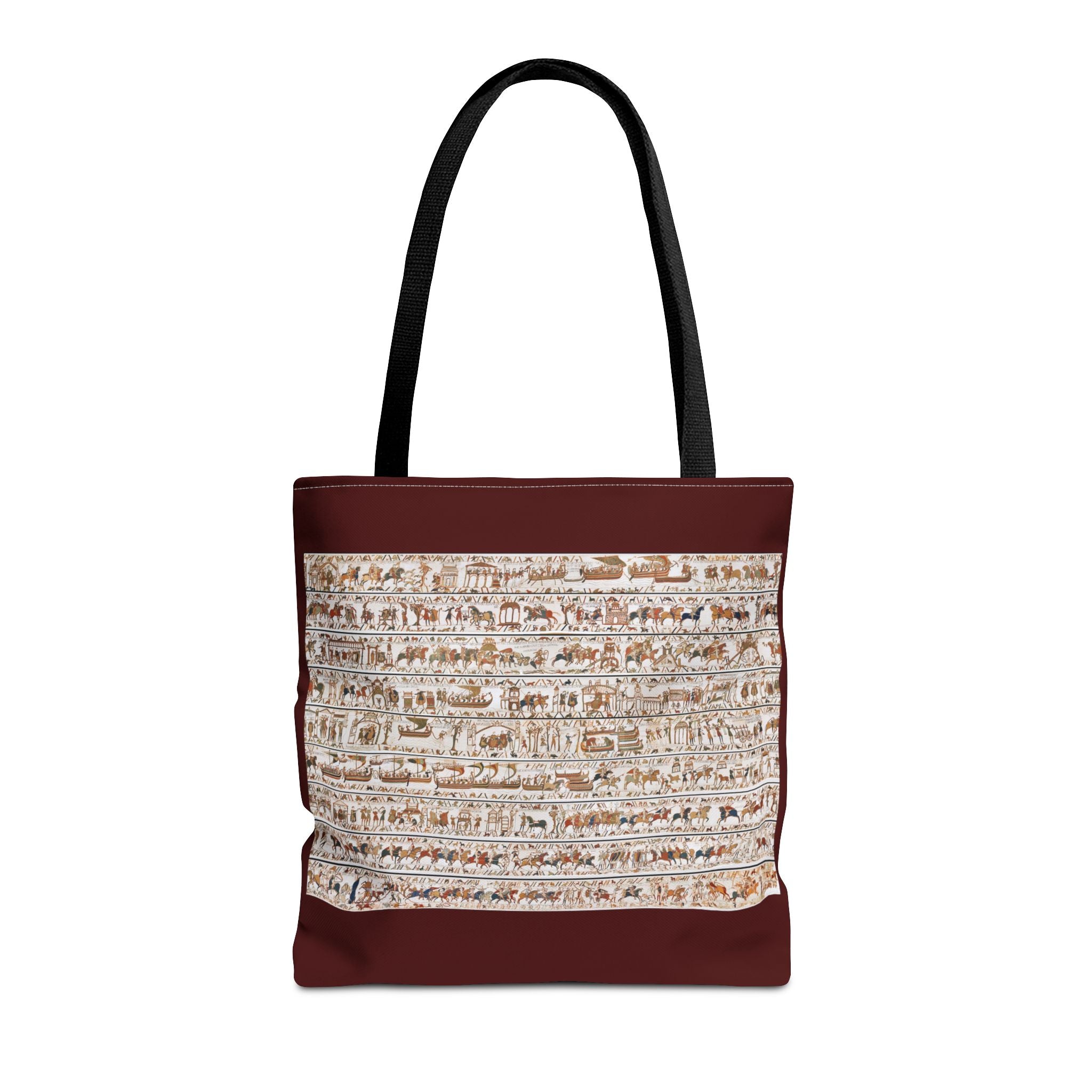 Bayeux Tapestry in One Image Tote Bag | Medieval History Illustration