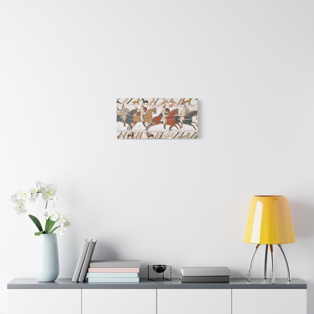 Bayeux Tapestry Cavalry Charge Canvas