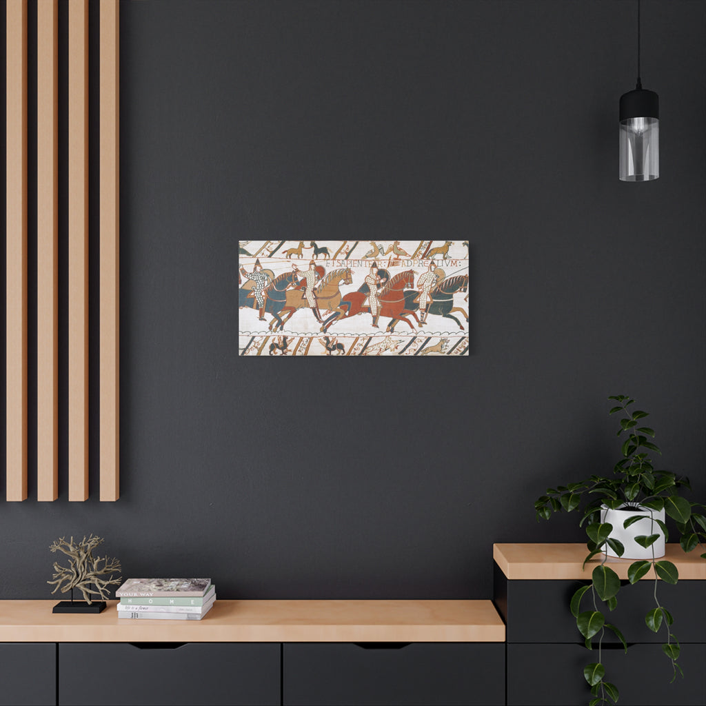 Bayeux Tapestry Cavalry Charge Canvas