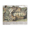 Amphitheatrum Castrense in Rome Canvas Art Print