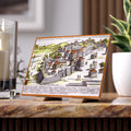 Capitoline Hill Ancient Rome Ceramic Tile | Roman Capitolium Depiction