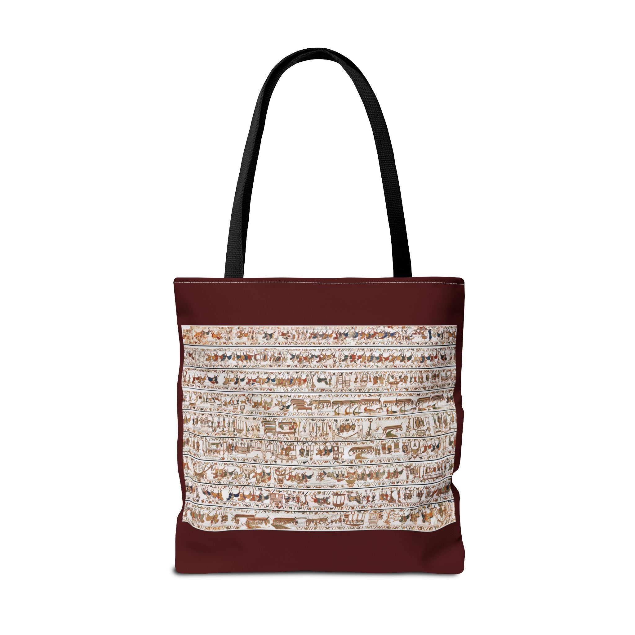 Bayeux Tapestry in One Image Tote Bag | Medieval History Illustration