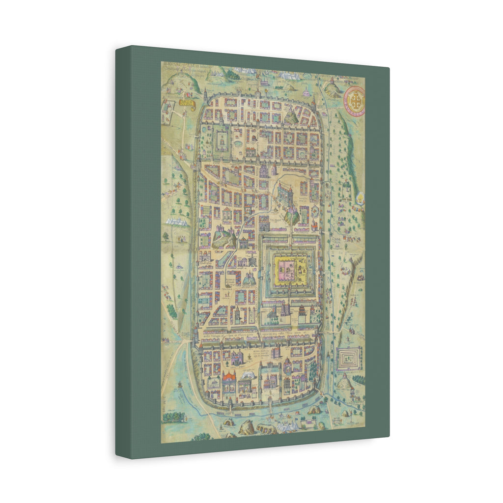 Jerusalem in the Time of Christ Canvas Print