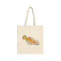 Halley's Comet Tote Bag | Cotton Canvas Astronomy Illustration