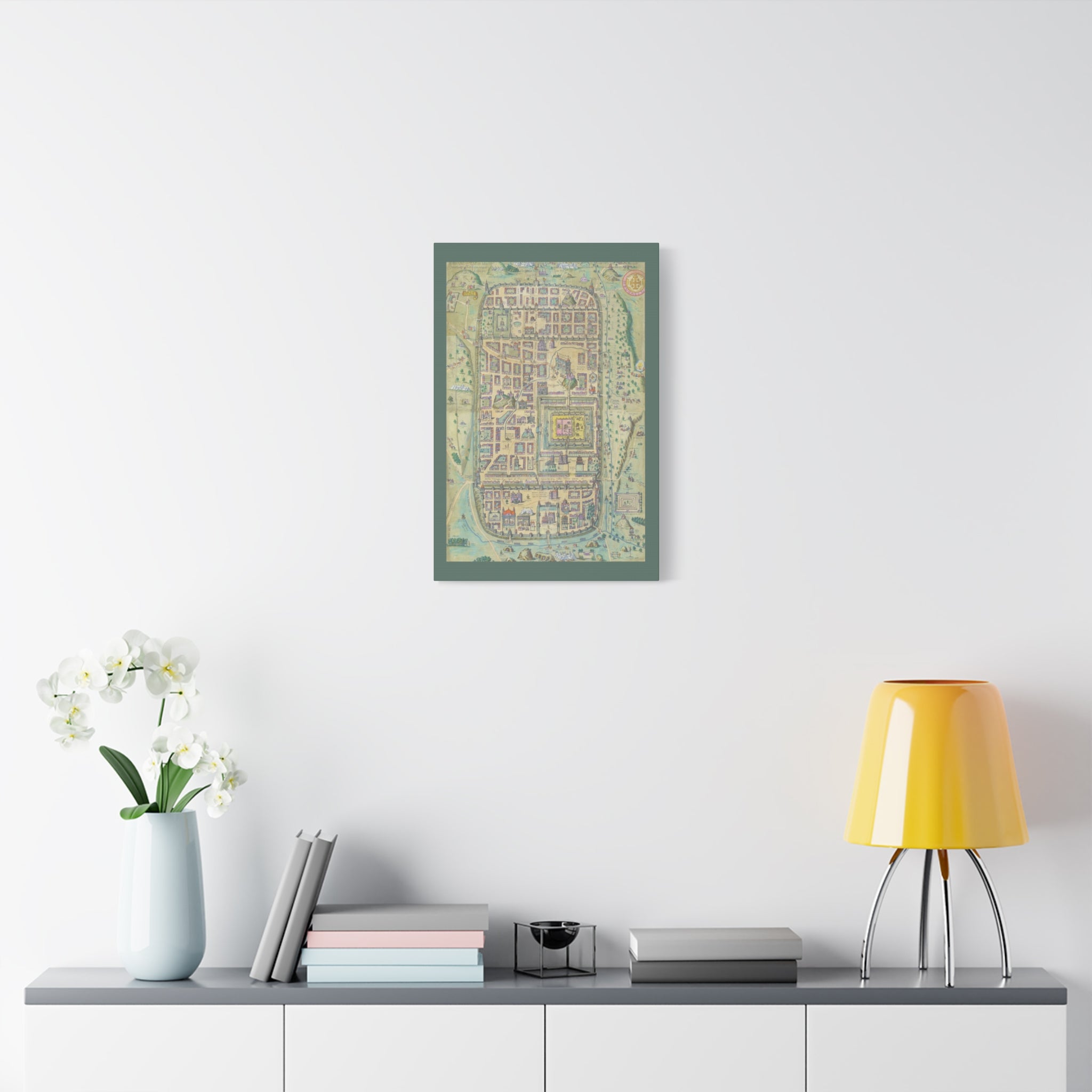 Jerusalem in the Time of Christ Canvas Print