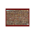 Colorized Trajan's Column Engravings Depiction Ceramic Photo Tile